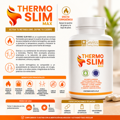 Thermo Slim Max™ - Quemador de Grasa