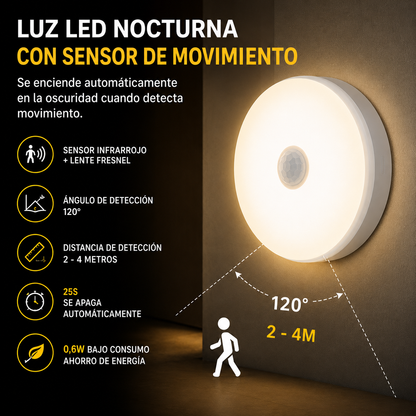 LUMISENSE luz LED con sensor de movimiento – foto 1