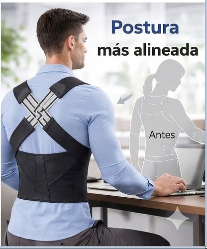 PostureX™ – Soporte Lumbar de Uso Diario