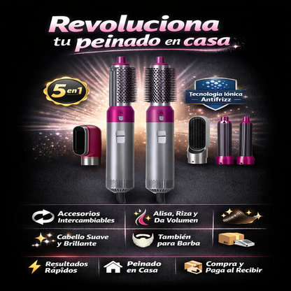 Cepillo secador 5 en 1 – foto 1